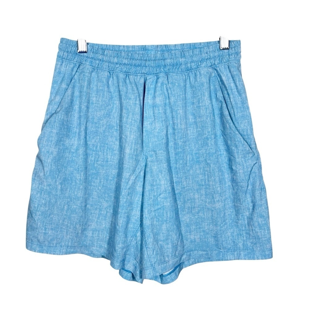 Lululemon Mens Pace Breaker Short 7" Inseam Blue Workout Gym Training Medium